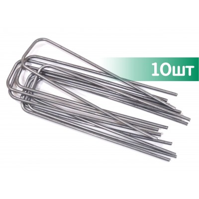 Скобы для крепления агроволокна Profi (10шт)